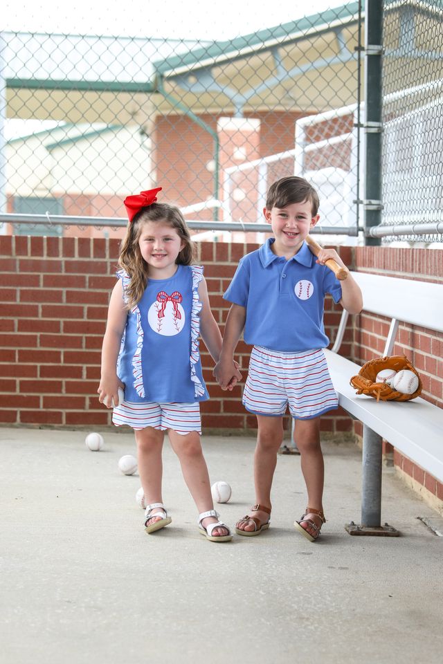 Play Ball Polo Short Set