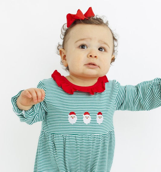 Romper, Santa Ruffle Romper