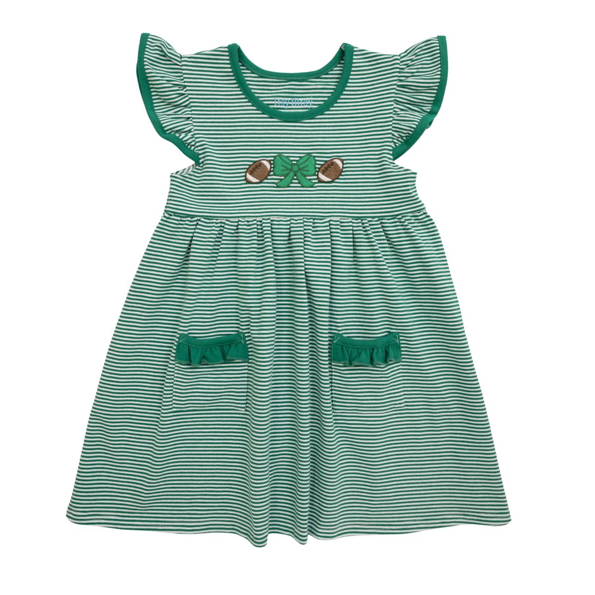 Football Gameday Dress, Green