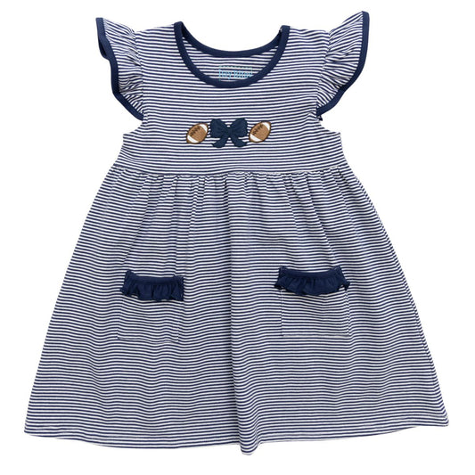 Football Gameday Dress, Navy