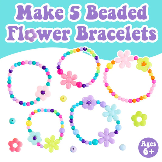 Beaded Flower Bracelet Kit Mini