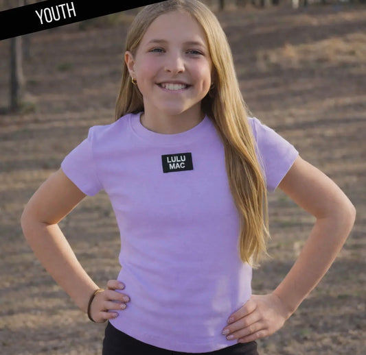 Youth Baby Doll LULU MAC Top, Lavender