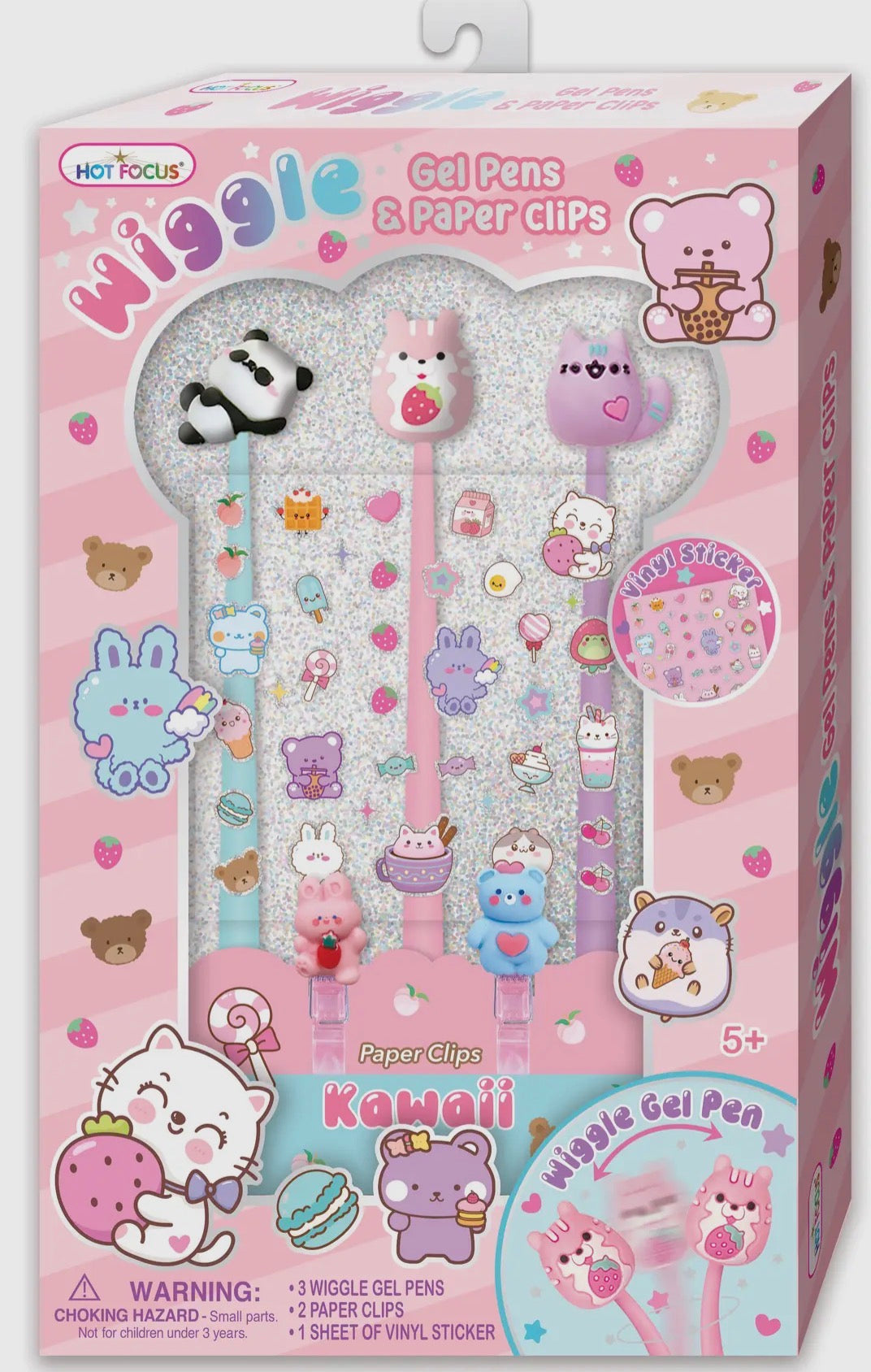 Wiggly Gel Pen, Critters