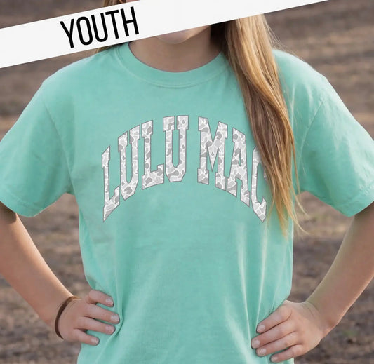 Lulu Mac Chalky Mint Camo