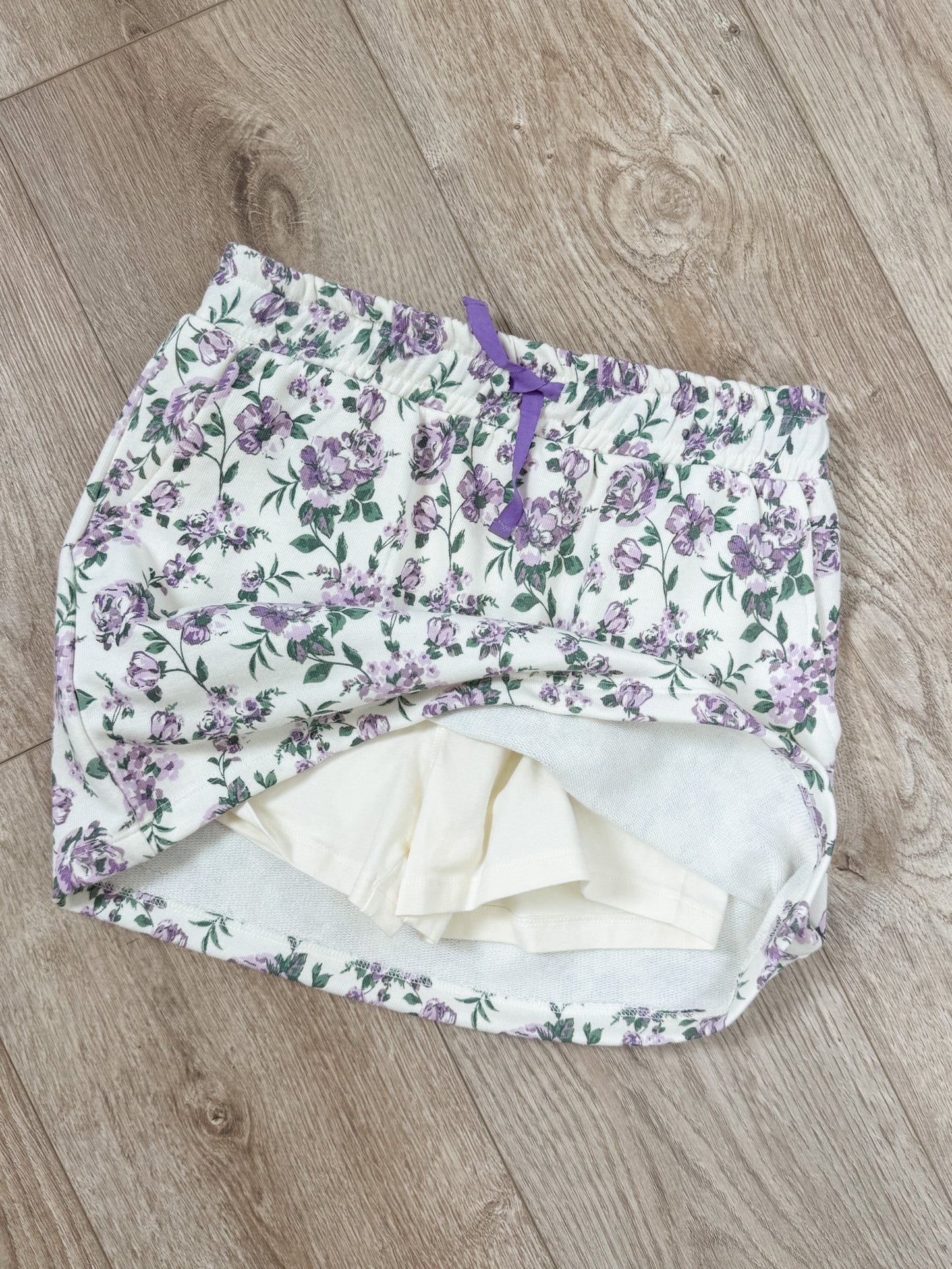 Floral Print Skort