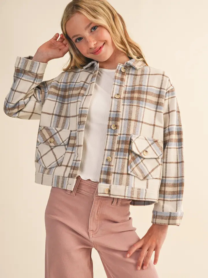Plaid Short Shacket
