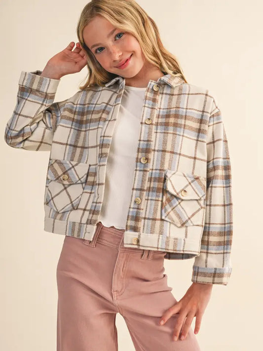 Plaid Short Shacket