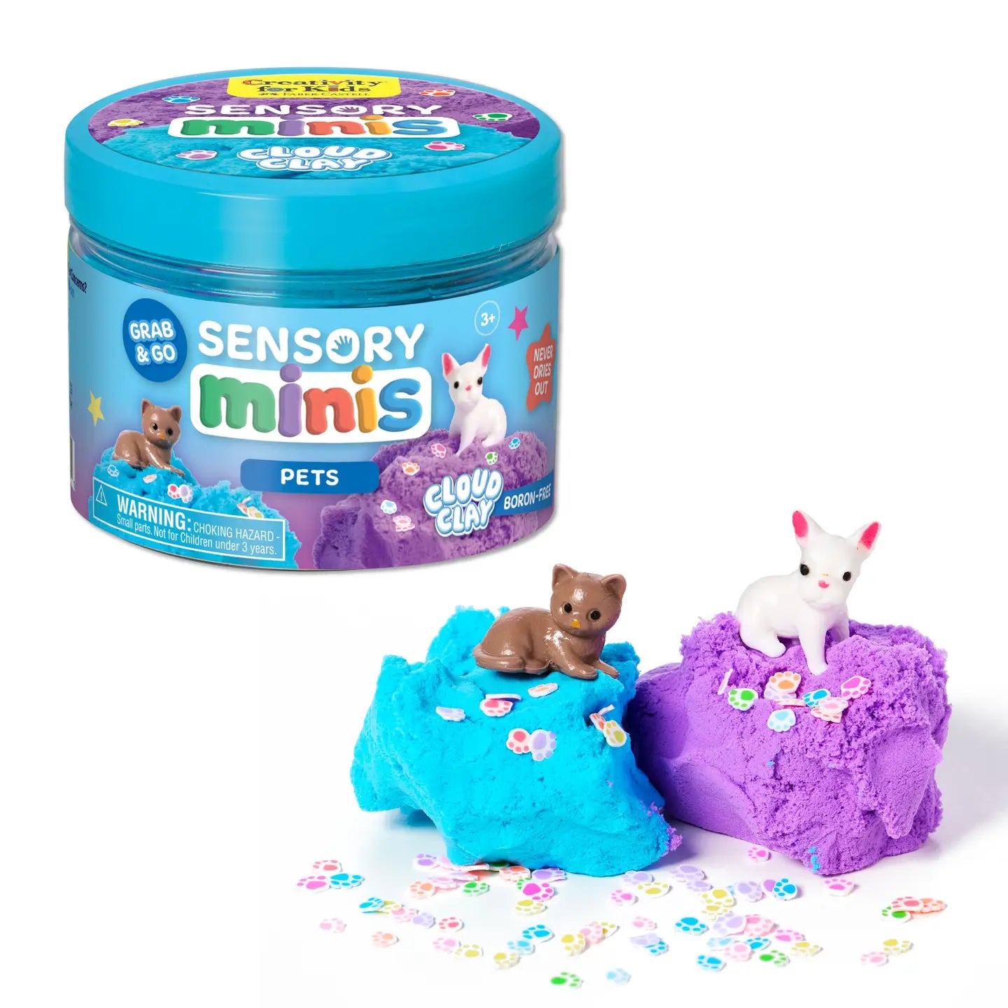 Sensory Mini Play Kit Jar, Pets
