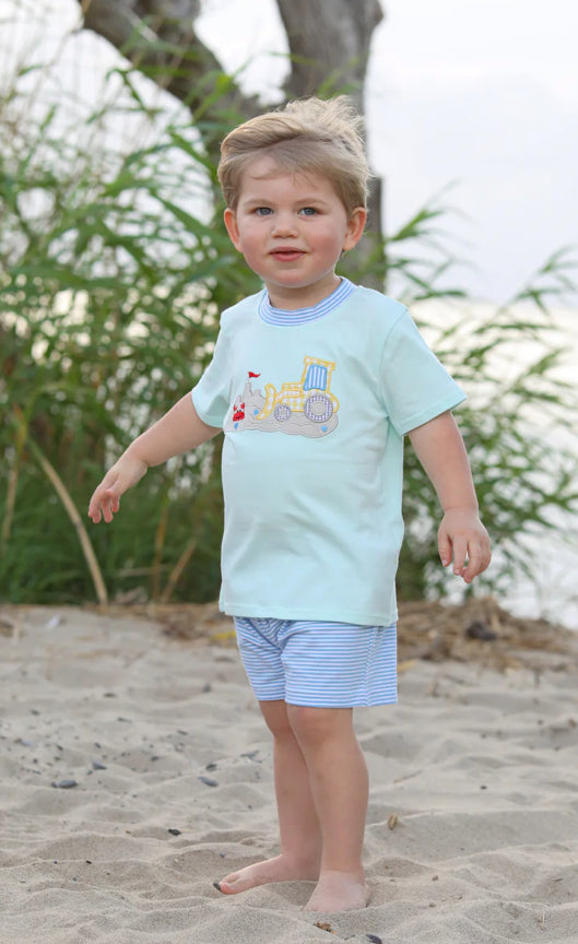 Beach Bulldozer Short Set