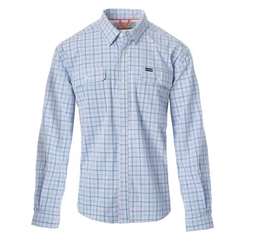 Pink/Blue Button Down Long Sleeve