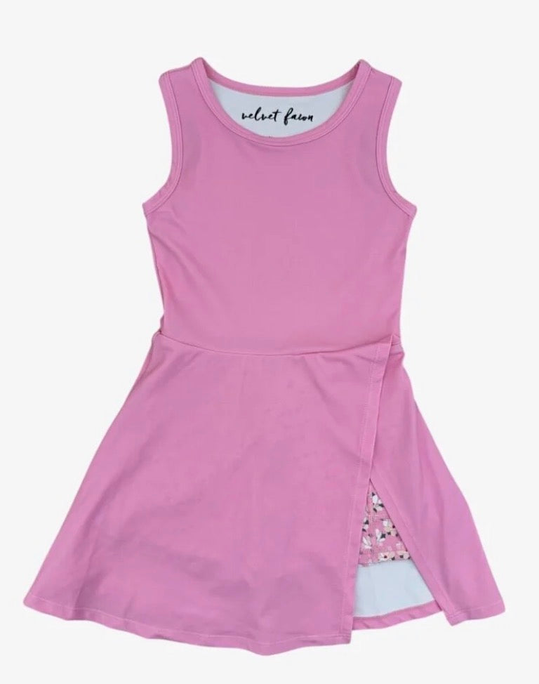 Maren Performance Dress- Sunset Sorbet