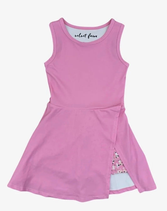 Maren Performance Dress- Sunset Sorbet