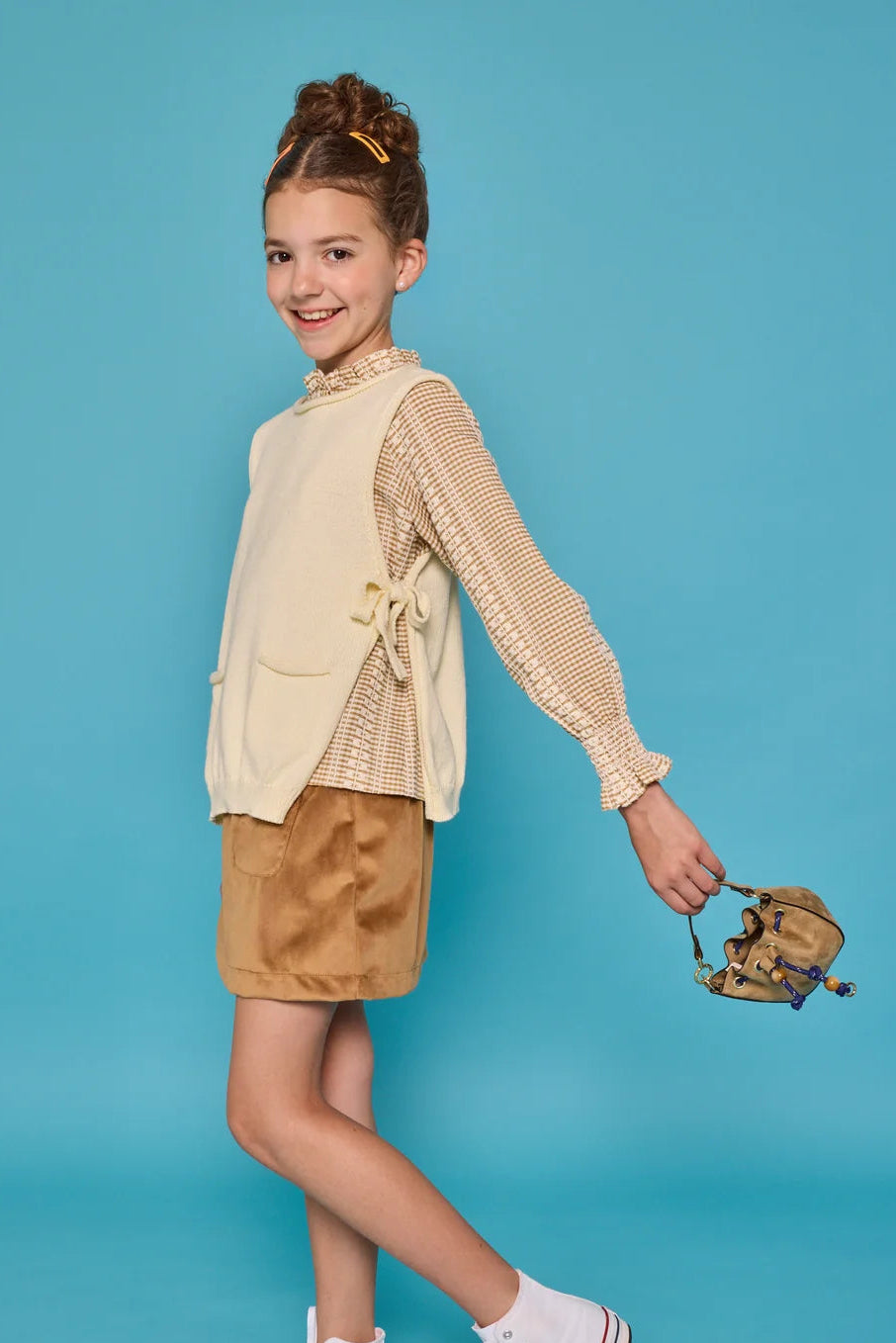 Sweater Vest - Cream