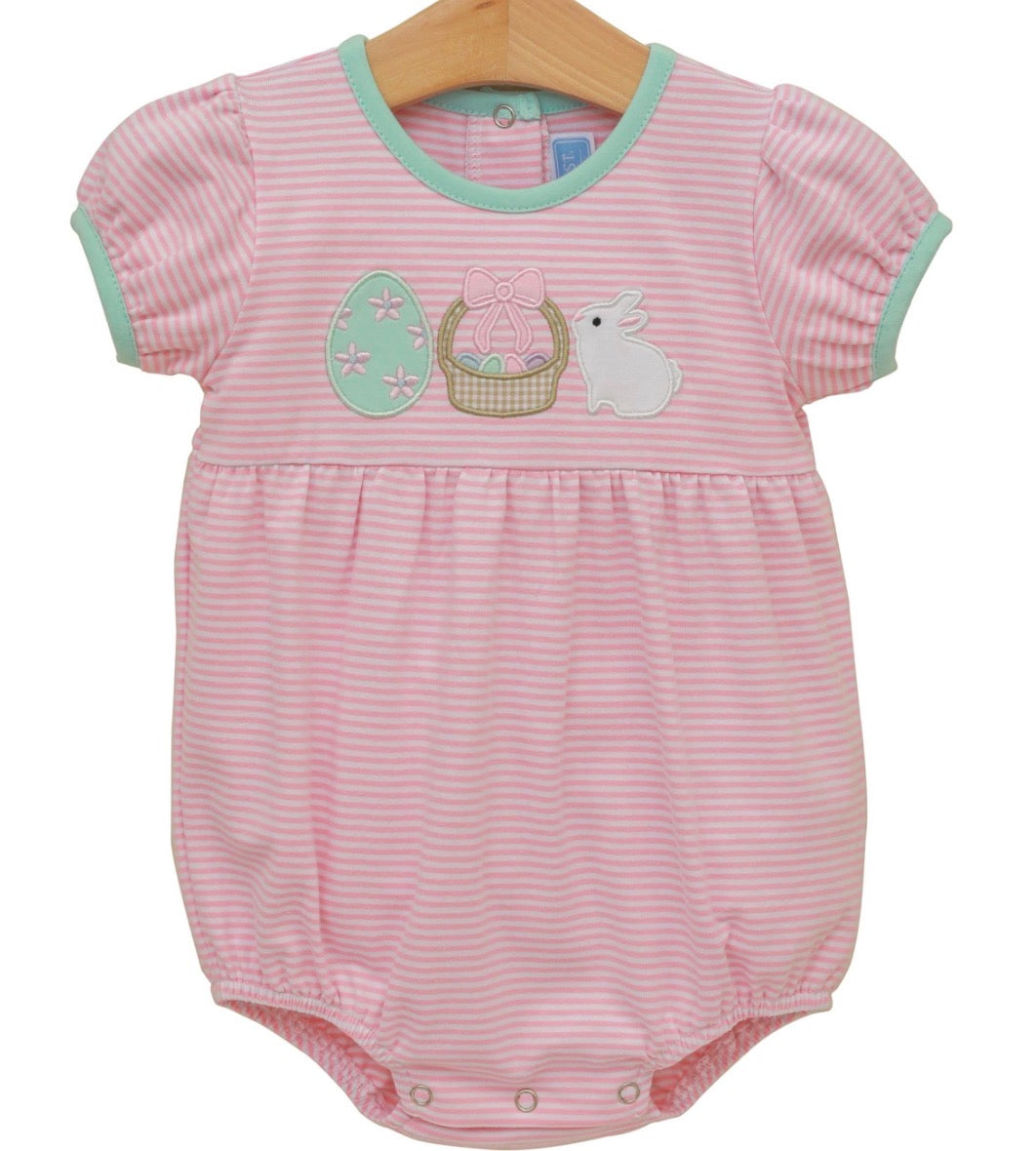 Bunnies and Baskets Bubble-Pink