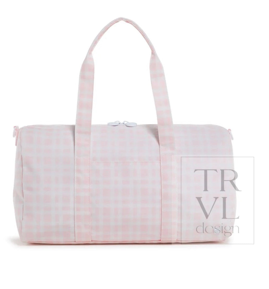XL Weekender Duffel Bag, Pimlico Stripe Pink