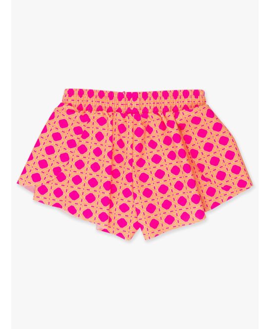 Active Butterfly Shorts, NEON SHERBET CANE