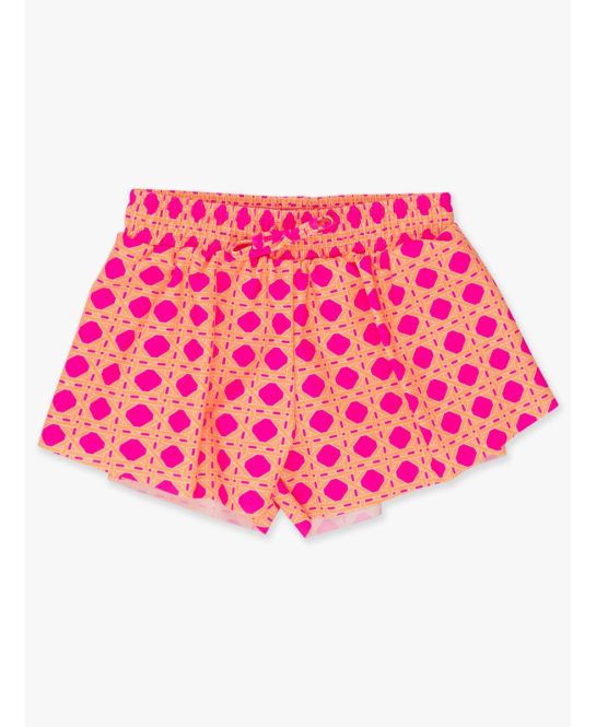 Active Butterfly Shorts, NEON SHERBET CANE