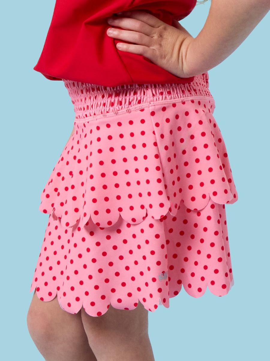 Active Tiered Flare Skort