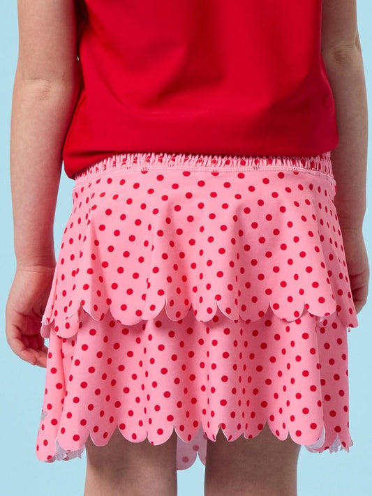 Active Tiered Flare Skort