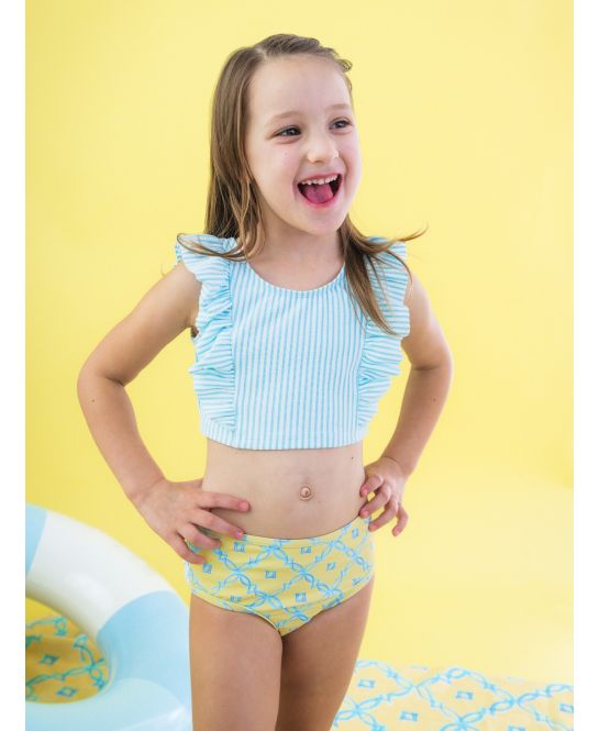Waterfall Tankini 2-Piece Swimsuit, with Signature Rear Ruffles