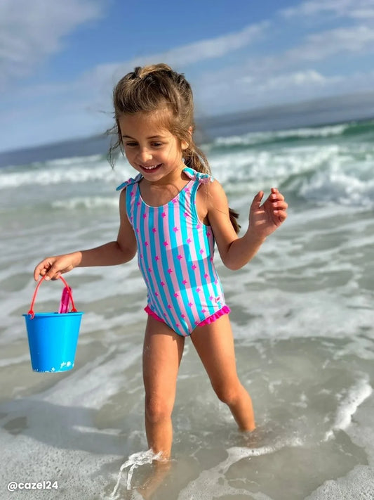 Tie Shoulder One Piece