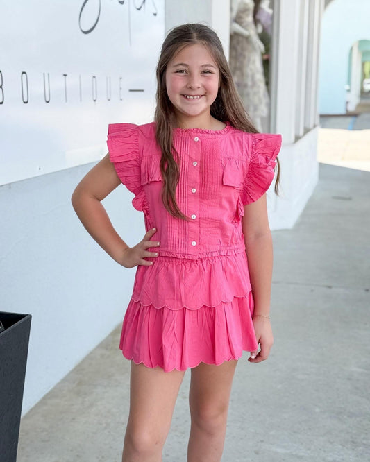 Annie Top Hot Pink