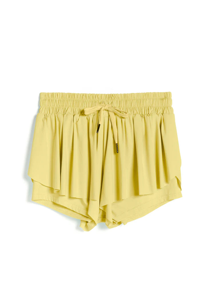 Butterfly Shorts , Banana