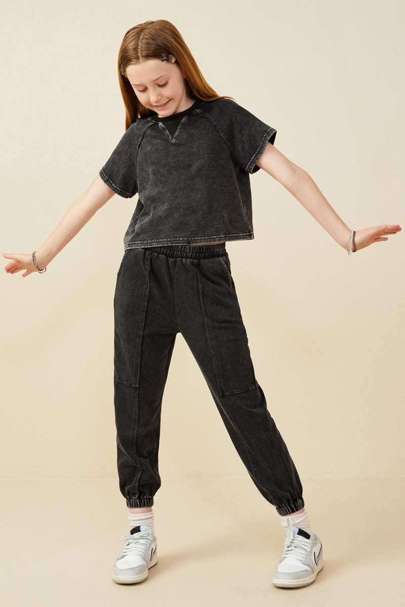 Black Washed Sweatshirt