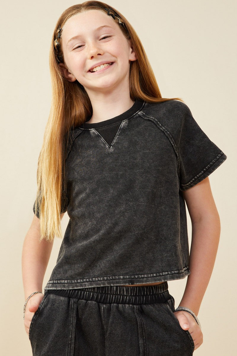 Black Washed Sweatshirt