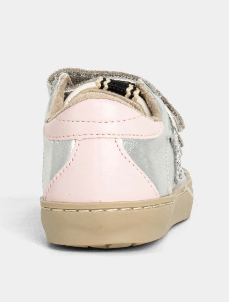 Sunny Mini Silver Sparkle Sneaker