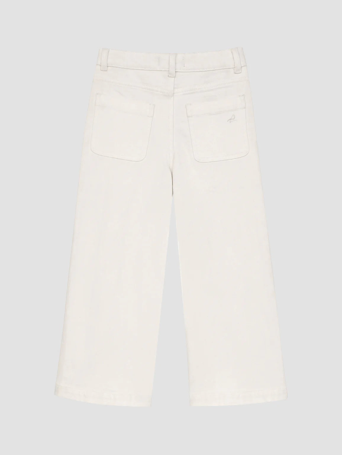 White Tide Lily Wide Leg