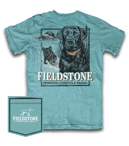Seafoam Black Lab Tee