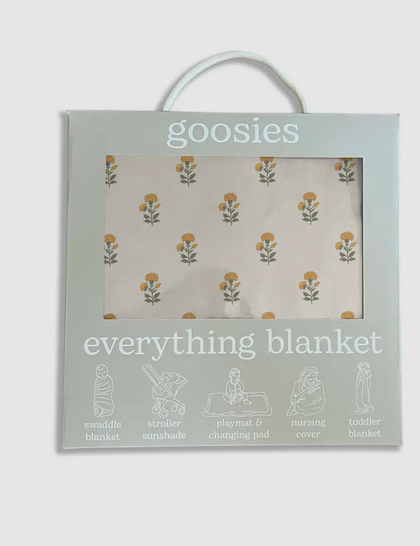 Everything Blanket, Marigold Block