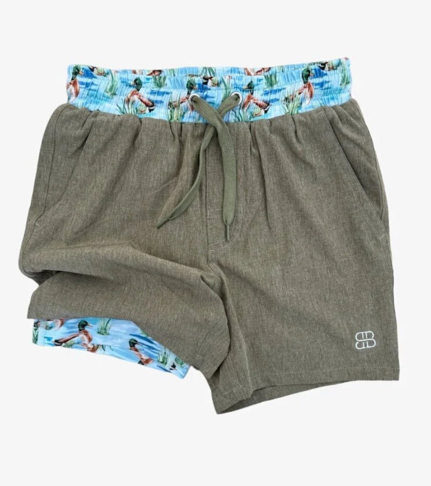 Maui Mallard Athletic Shorts