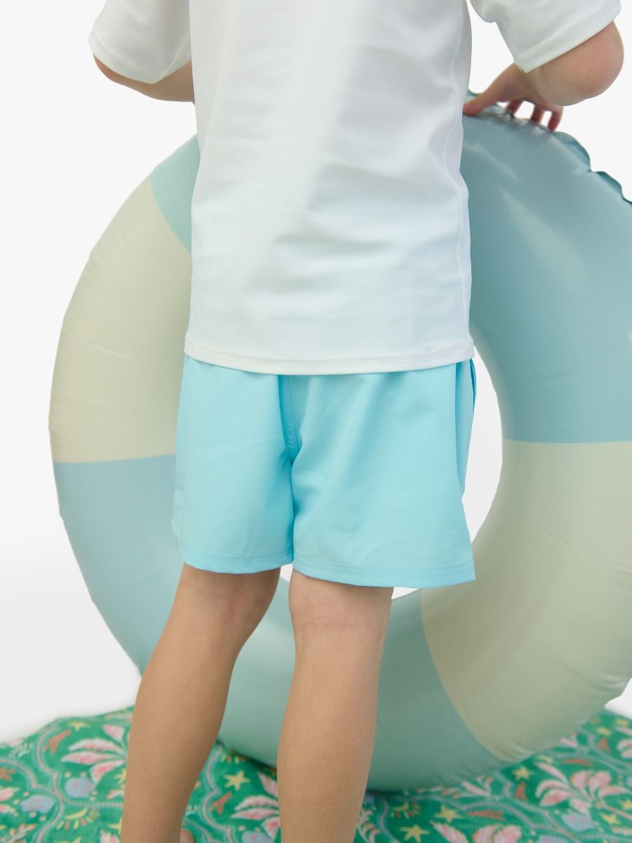 Color Changing Performance Hybrid Swim Trunks
