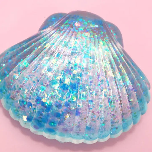 Squishy Glitter Seashell Toy(Assorted Color)