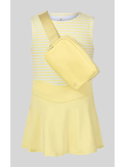 Tank, Crossover Skort, Fanny Bag SET, Daffodil