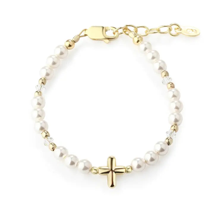 Eve Baby Cross Bracelet Baptism