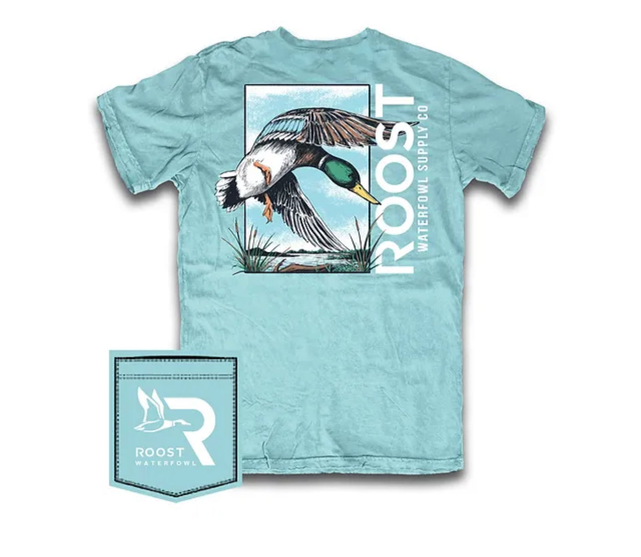 Roost Folded Mallard Tee