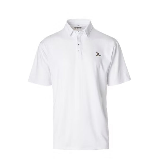 Roost Solid Polo White