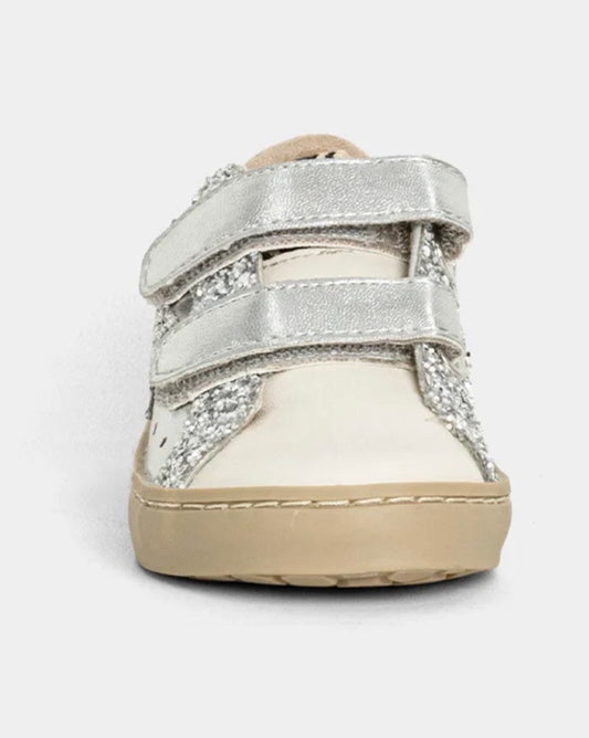 Sunny Mini Silver Sparkle Sneaker