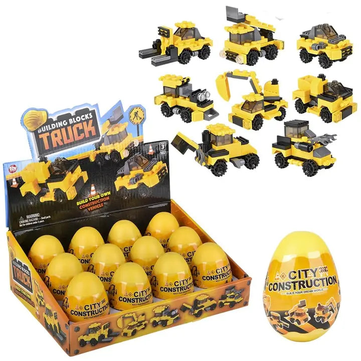 Building Block Construction Truck