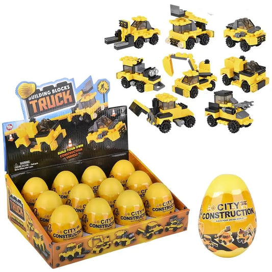 Building Block Construction Truck