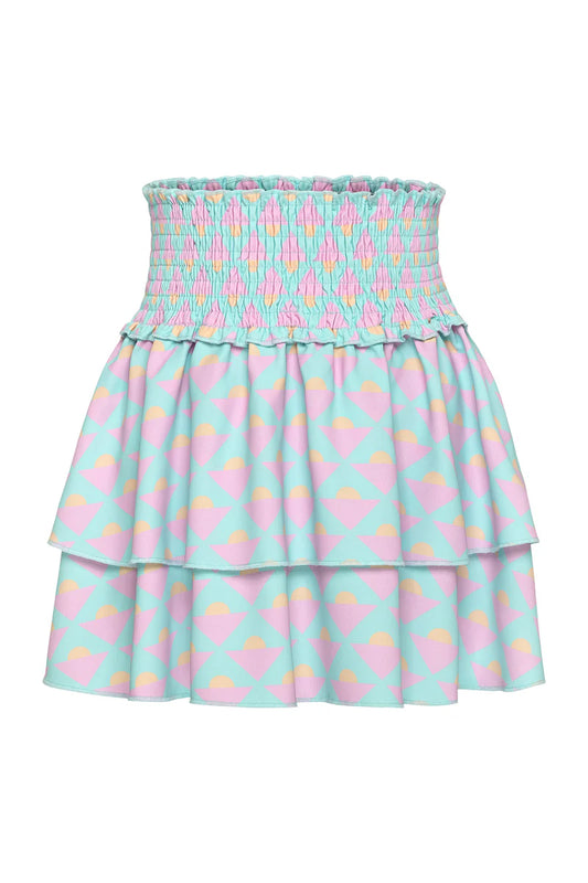 Scottie Skirt, Abstract Horizon