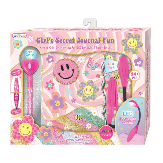 Secret Journal Fun, Groovy Flower