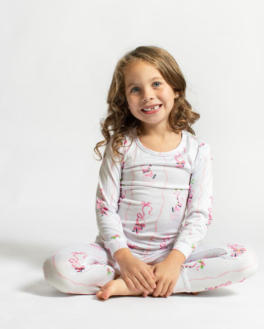 Wrapped In Ribbons Long Sleeve Pjs