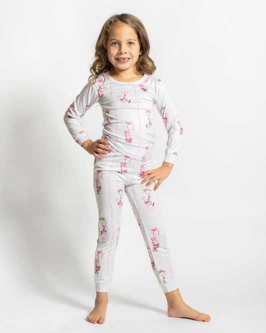 Wrapped In Ribbons Long Sleeve Pjs