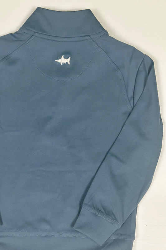 Collins Performance Quarter Zip, Blue