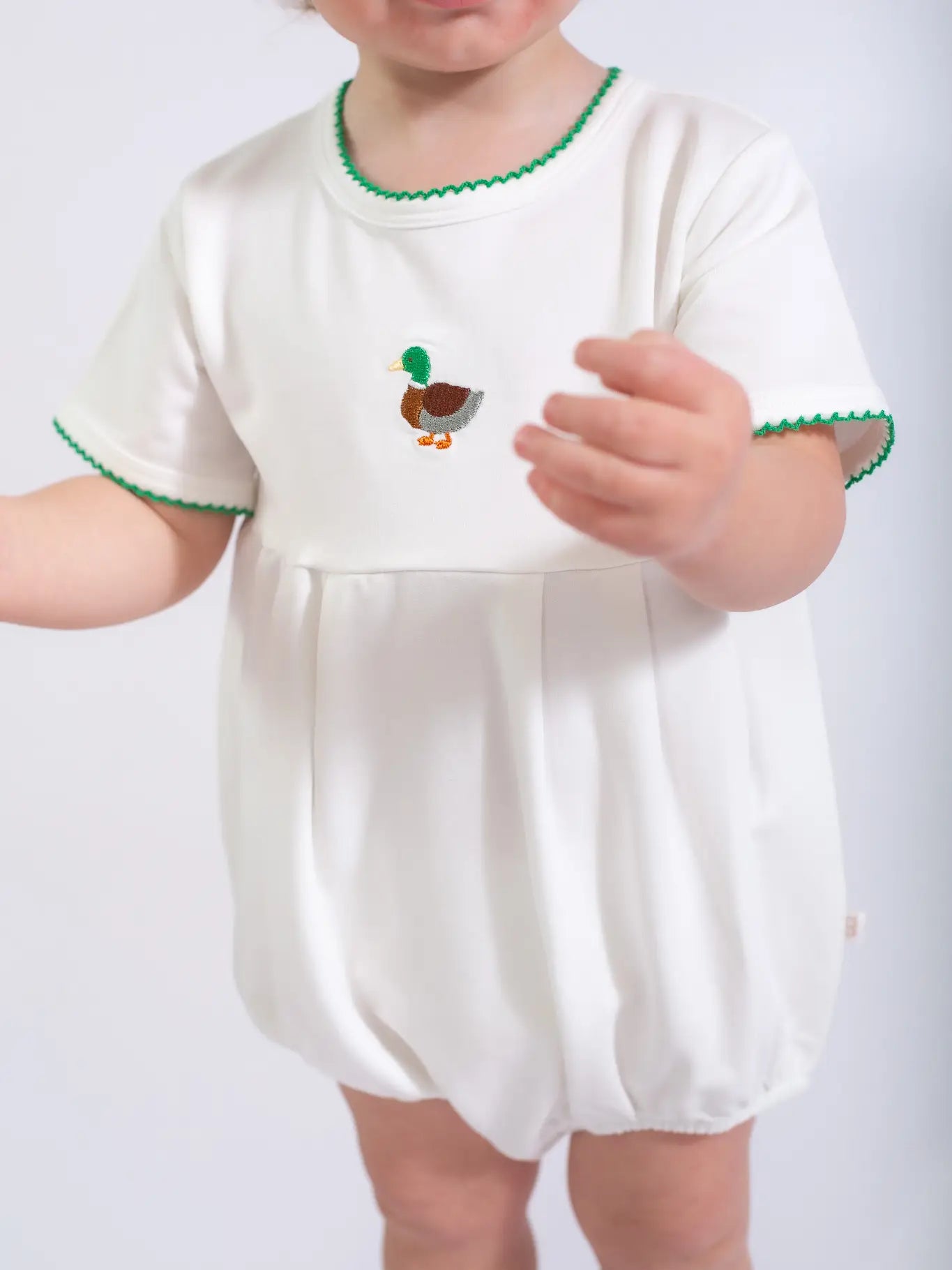 Embroidered Bubble, Mallard Duck