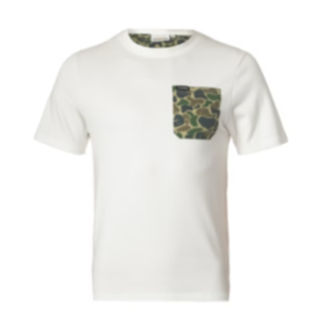 White Backwoods Camo Pocket